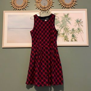 Plaid Christmas Dress